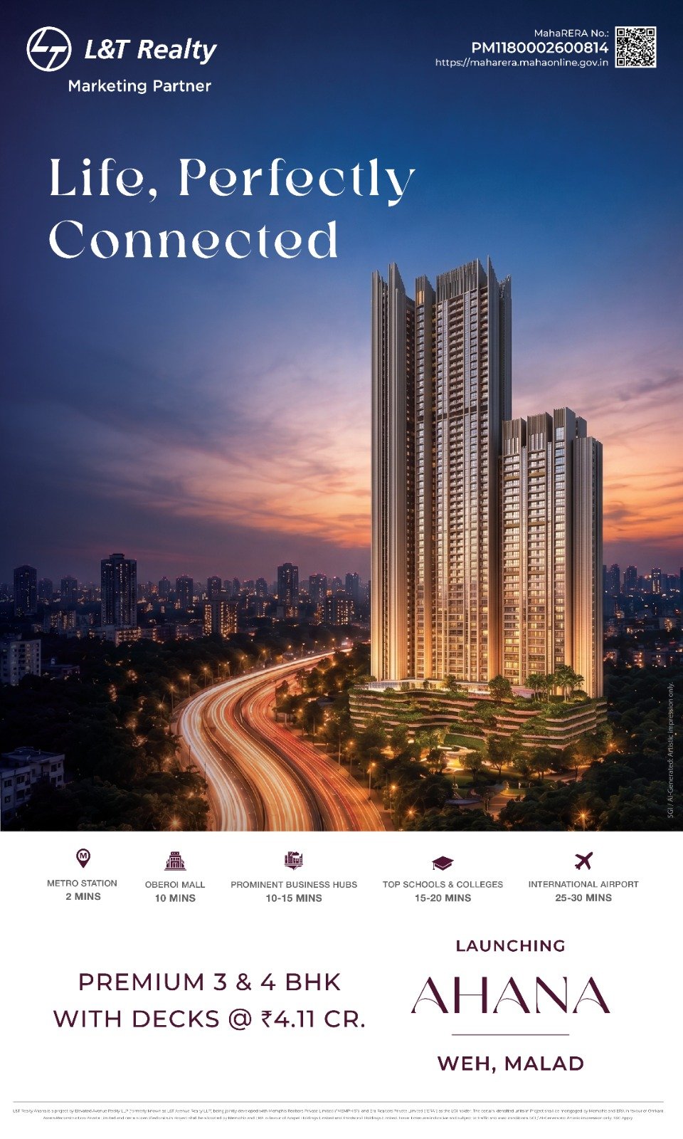 L&T Realty Ahana Malad Slide 5